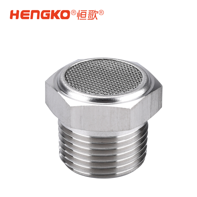 壓縮空氣機(jī)不銹鋼消聲器，現(xiàn)貨供應(yīng)，高效降噪，適用于氣動(dòng)系統(tǒng)
