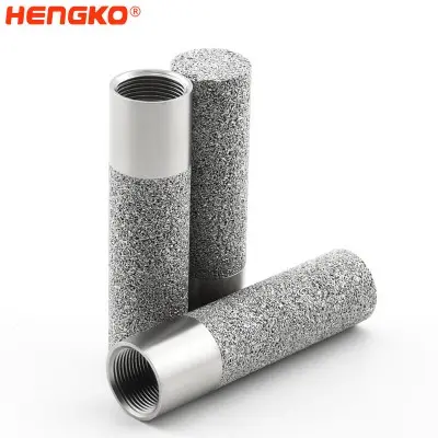 燒結(jié)多孔金屬不銹鋼傳感器外殼，用于工業(yè)溫度和濕度變送器